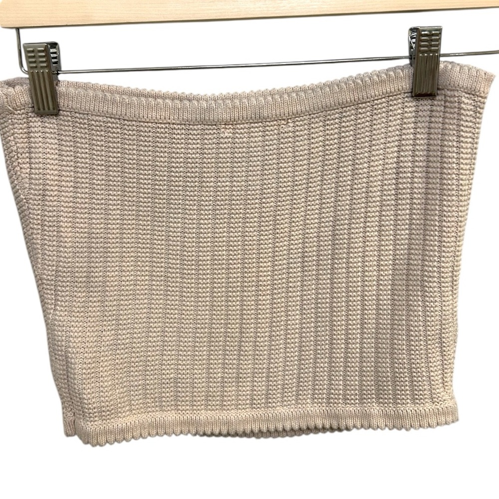 Lottie Moss Knit Tube Top Size Medium EUC I0935 - Picture 2 of 5